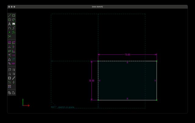 The same rectangle, but its top left point is now on the origin.